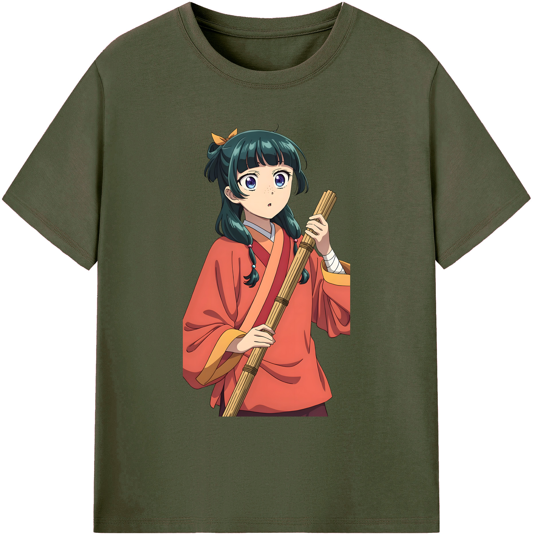 （画像用） 薬屋のひとりごと The Apothecary Diaries 綿100％ メンズ半袖Tシャツ｜肌触りやわらか＆通気性